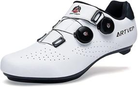 img 4 attached to 🚴 Men's Outdoor Cycling-Compatible Shoes for Spinning on Peloton