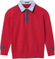 orchid_11 uniform sweater pullover 10 11t（160） boys' clothing logo