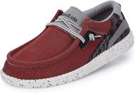 stylish and comfortable hey dude mens wally hawk loafers & slip-ons for men logo