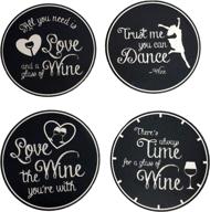 🍻 drink coasters with absorbent properties – perfect gift accessory for beverages логотип