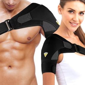 img 4 attached to Shoulder Support Prevention Immobilizer Compression