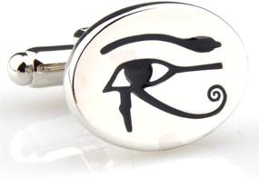 img 2 attached to MRCUFF Egyptian Cufflinks Presentation Polishing Men's Accessories