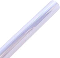 🎁 anapoliz clear cellophane wrap roll - 100’ ft. x 16” in. - crystal clear, 2.3 mil thick - food grade, perfect for gifts, baskets, arts & crafts, treats, wrapping logo