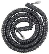 yealink black foot handset cord logo