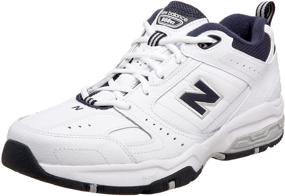 img 4 attached to 👟 White New Balance MX608V2W Men's Sneakers