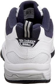 img 2 attached to 👟 White New Balance MX608V2W Men's Sneakers