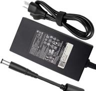 💡 enhanced 180w alienware ac charger compatible with dell g5 15 (5587) g3 (3579) g7 (7588) / alienware 13 15 17 r1 r2 r3 r4 precision m14x m15x m17x area-51m da180pm111 laptop power adapter supply cord logo