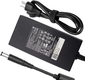 img 4 attached to 💡 Enhanced 180W Alienware AC Charger Compatible with Dell G5 15 (5587) G3 (3579) G7 (7588) / Alienware 13 15 17 R1 R2 R3 R4 Precision m14x m15x m17x Area-51m DA180PM111 Laptop Power Adapter Supply Cord