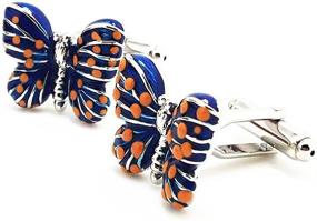img 3 attached to Covink® Butterfly Cufflinks Lovers Business