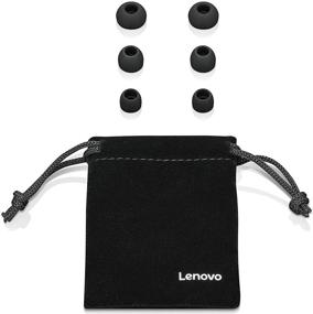 img 2 attached to 🎧 Наушники Lenovo 100 In-Ear: Проводные, микрофон, шумоизоляция - Совместимы с Windows, Mac, Android - Черные