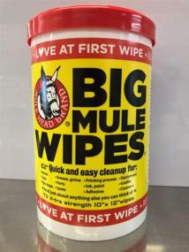 img 4 attached to Big Mule Wipes by Mule Head Brand - MHPBMW6