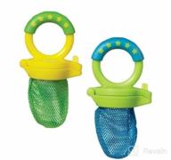 img 1 attached to Review: Munchkin Fresh Food Feeder - 2 Pack, Blue/Green - Affordable & Convenient review by Linda Diaz