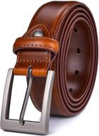 beltox genuine leather dress belts with buckle - high-quality men's accessories логотип