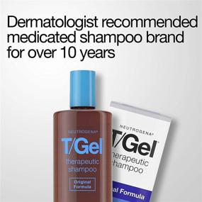 img 2 attached to Neutrogena T/Gel Therapeutic Shampoo Original: Effective Psoriasis and Seborrheic Dermatitis Treatment, 4.4 fl. oz