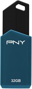 img 1 attached to 🔌 PNY Retract USB 2.0 Flash Drive, 32GB, Gray - Color May Vary (P-FD32GRTCG-GE)