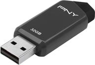 🔌 pny retract usb 2.0 flash drive, 32gb, gray - color may vary (p-fd32grtcg-ge) logo