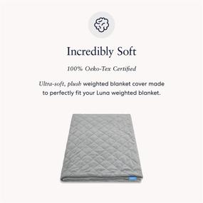 img 3 attached to LUNA Removable Weighted Blanket 80X87