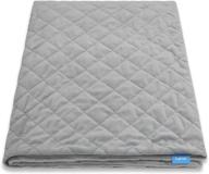 luna removable weighted blanket 80x87 logo