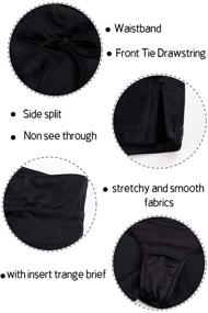 img 1 attached to Beach Shorts for Women: Hollow Bottom Women's Clothing for Swimsuits & Cover-Ups