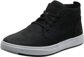 img 4 attached to Stylish and Durable Timberland Square Fabric Leather Chukka Men's Shoes: A Classic Choice for Fashion-forward Gentlemen
