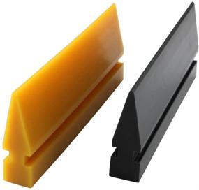 img 3 attached to Gebildet Soft Rubber Squeegee Blade: The Ultimate Tool for Car Vinyl Wrapping, Window Tint Film Installation, and Home Cleaning