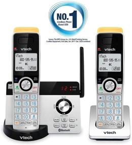 img 3 attached to VTECH IS8121-2 Super Long Range Cordless Phone with Bluetooth, Answering 📞 Machine, and Call Blocking - Up to 2300 Feet Range, 2 Handsets