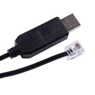 🔌 ftdi usb to rj11 rj12 control cable - celestron nexstar eq6 pc link: hand-controller rs232 serial converter cable logo