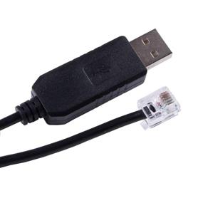 img 4 attached to 🔌 FTDI USB to RJ11 RJ12 Control Cable - Celestron Nexstar EQ6 PC Link: Hand-Controller RS232 Serial Converter Cable