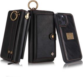 img 3 attached to Compatible Multi Functional Wristlets Detachable Protection Men's Accessories for Wallets, Card Cases & Money Organizers
