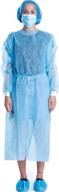 👍 premium polypropylene sleeve disposable isolation gown: supreme protection and comfort logo