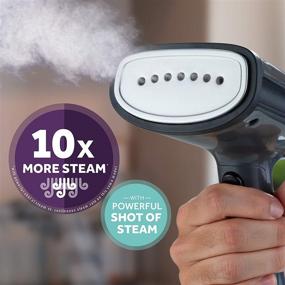 img 3 attached to 🌞 Efficient Sunbeam SteamMaster Handheld Fabric Steamer: Powerful Shot of Steam, Black