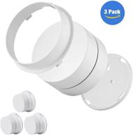 📡 google wifi wall/ceiling mount holder for mesh system - space saving, enlarging coverage, reinforced unity (3-pack) logo