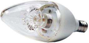 img 3 attached to 🌿 Environmentally-friendly Dimmable Candelabra: EcoSmart Equivalent in White