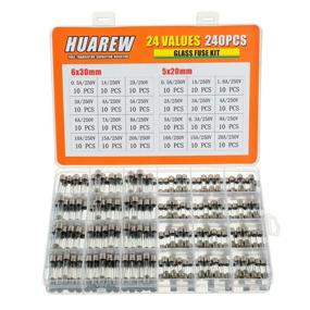 img 4 attached to 🔌 Enhance your Electrical Protection with HUAREW Values Glass Fuses Assortment