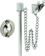 enhanced seo: defender security u 9858 🔒 sliding patio door lock pin, 2-5/8-inch, chrome finish логотип