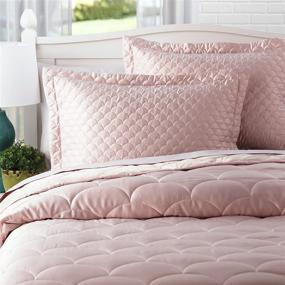 img 1 attached to 🌹 Nikki Chu Twin Size Blanket in Stunning Rose Gold Shade