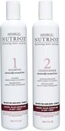 💇 enhance hair growth with nutri-ox thinning hair system for chemically treated hair – includes 12oz shampoo & 12oz conditioner logo