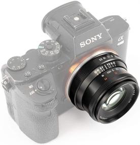 img 1 attached to 📸 7artisans 35mm F1.2 II APS-C Manual Focus Camera Prime Lens for Sony E-Mount A7 A7II A7M3 A7R A7RII A7RM3 A5000 A6000 A6300 A6500: Perfect for Portraits