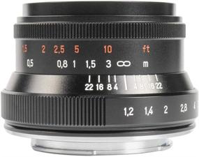 img 2 attached to 📸 7artisans 35mm F1.2 II APS-C Manual Focus Camera Prime Lens for Sony E-Mount A7 A7II A7M3 A7R A7RII A7RM3 A5000 A6000 A6300 A6500: Perfect for Portraits