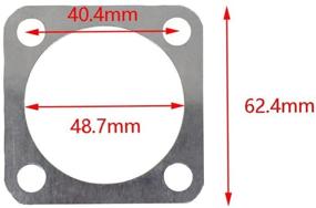 img 2 attached to Серебряная головка цилиндра JRL CNC Racing для двигателя 66cc/80cc