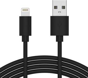 img 4 attached to 🔌 TalkWorks 10ft длинный усиленный кабель зарядки для iPhone - сертифицированный MFI для Apple iPhone 12, 12 Pro/Max, 12 Mini, 11, 11 Pro/Max, XR, XS/Max, X, 8, 7, 6, 5, SE, iPad - черный.