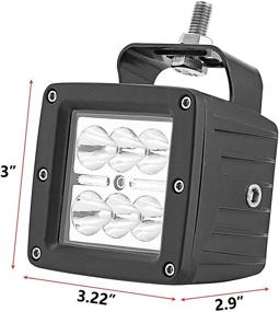 img 2 attached to Dasen Headlight Brackets 2014 2019 Polaris