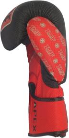 img 2 attached to 🥊 Ringside Apex Flash Boxing Training Sparring Gloves - Black/Red, 14 oz