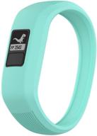 🔗 versatile watbro bands: compatible with garmin vivofit jr/jr2/3, soft silicone adjustable replacement watch bands for kids - available in small & large sizes! logo