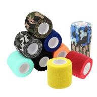 🖌️ tattoo grip cover - jconly 10pcs disposable self adhering bandage wrap for tattoo handle grip tube with tattoo grip tape and pen machine covers logo