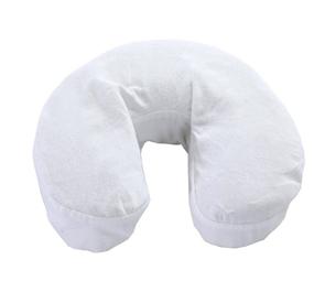 img 4 attached to 🛏️ London Linens Pack of 10, Premium Extra Thick 100% Cotton Flannel Massage Tables Face Cradle Covers Cozies Fitted - Set of 10 (White)