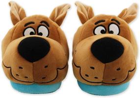 img 3 attached to Scooby Doo Toddler Plush Slippers for Boys - Improved SEO