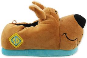 img 1 attached to Scooby Doo Toddler Plush Slippers for Boys - Improved SEO