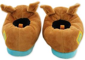 img 2 attached to Scooby Doo Toddler Plush Slippers for Boys - Improved SEO