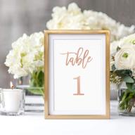 tumbalina wedding numbers available calligraphy event & party supplies logo